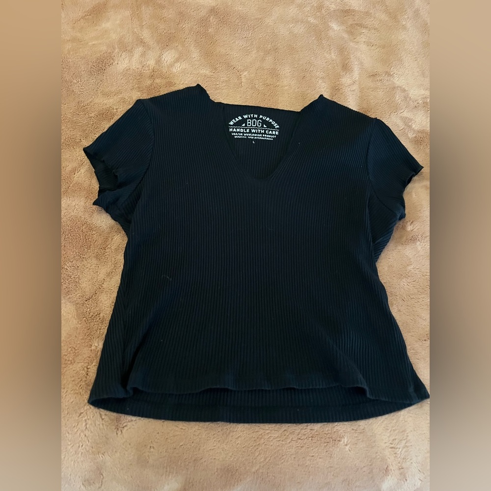 Black BOG V-neck, brand new, never worn